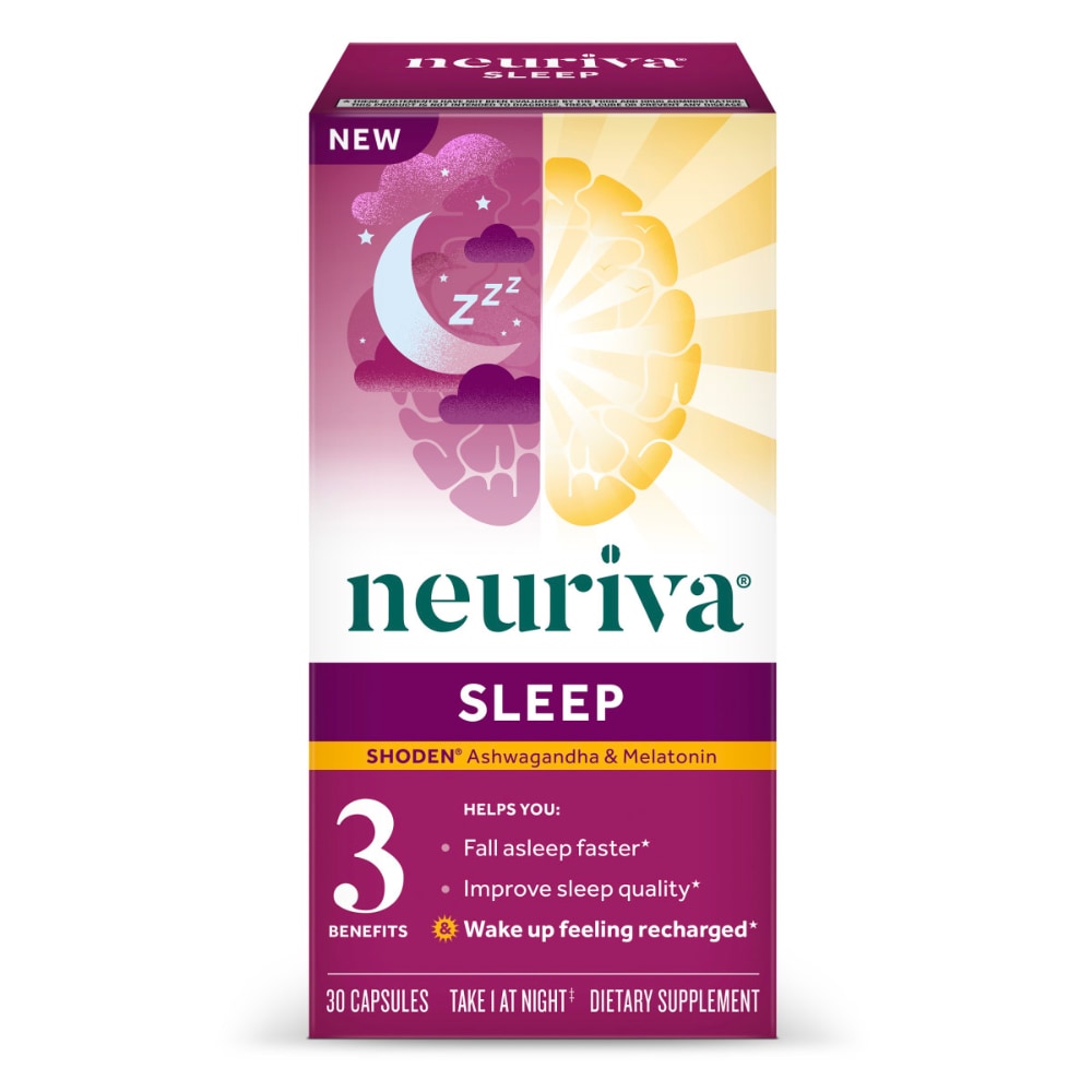 Neuriva Natural Sleep Aid Supplement With Melatonin