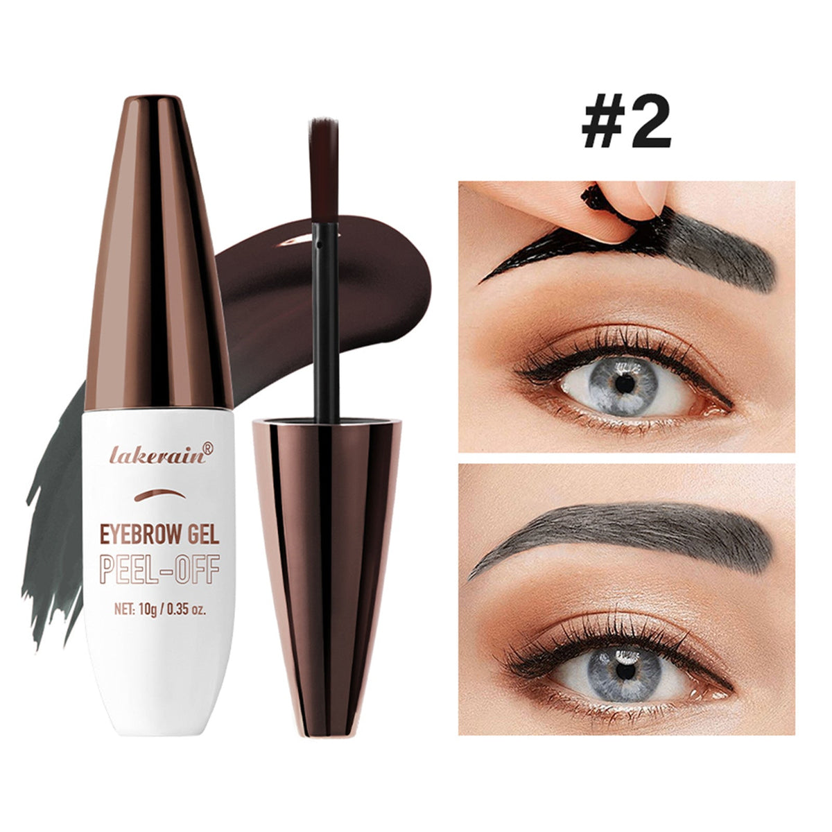 Wild Eyebrow Three-dimensional Waterproof Sweat-proof Not Easy To Fade Eyebrow Cream