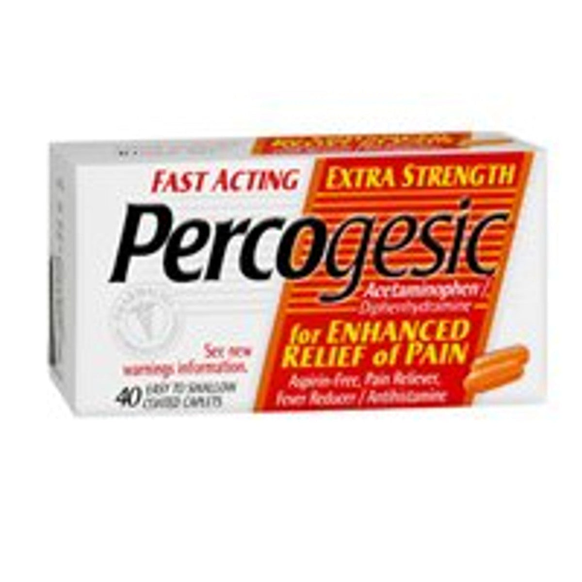 Percogesic Extra Strength Pain Reliever Coated Caplets