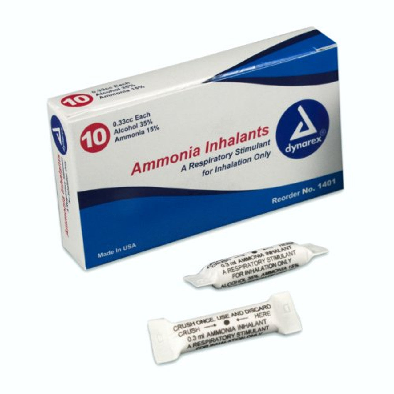 Ammonia 15% Ampule for Inhalation, 0.33 mL x 10 EA