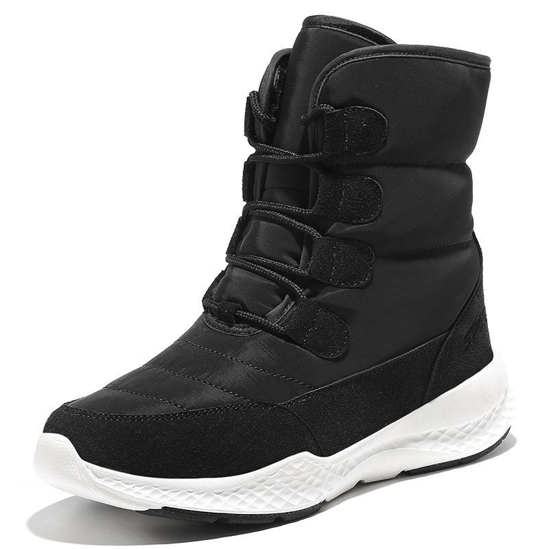 Plus Velvet Long Tube Plus Size Snow Boots Women