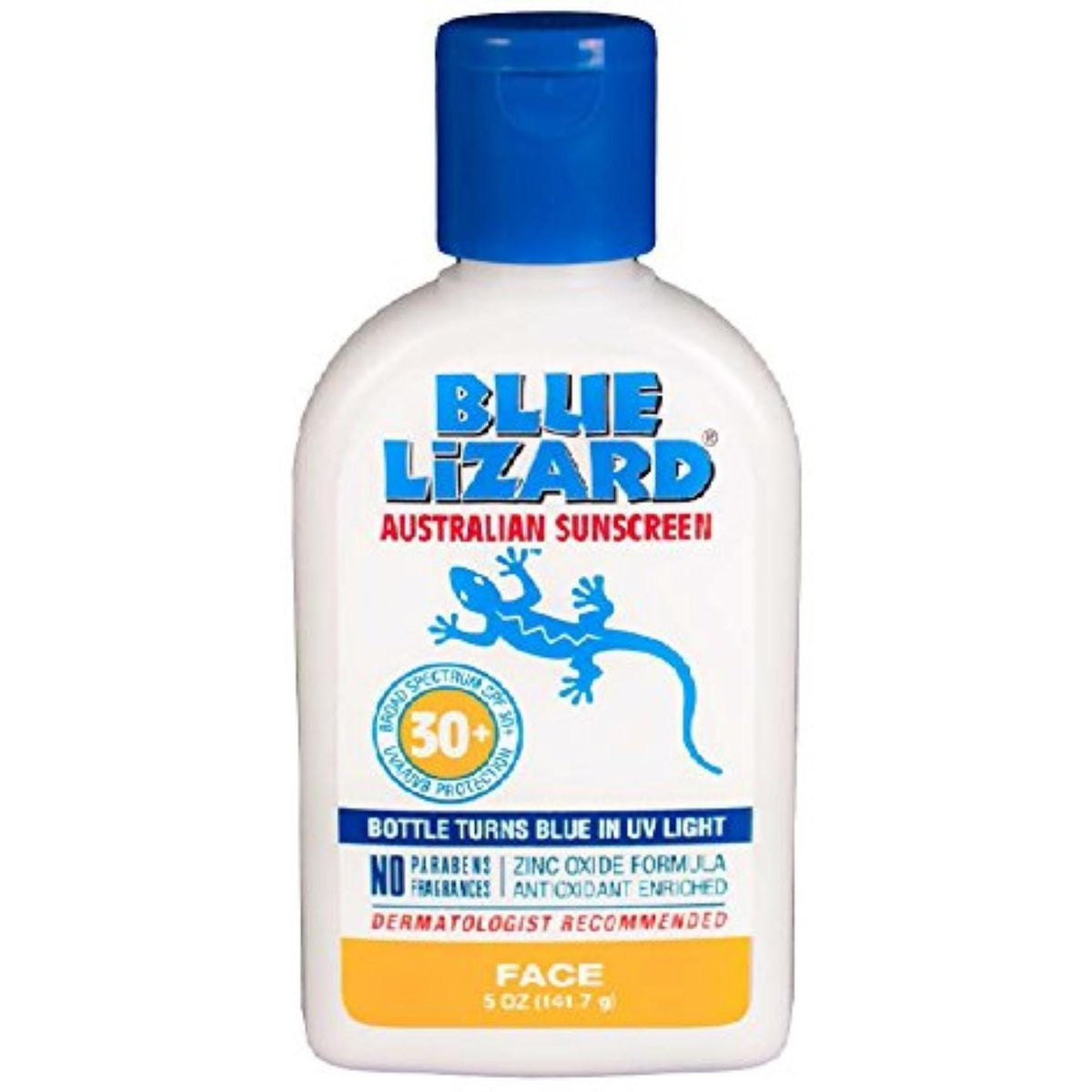 Blue Lizard Australian Face Sunscreen Daily Lotion SPF 30 - 5 Oz