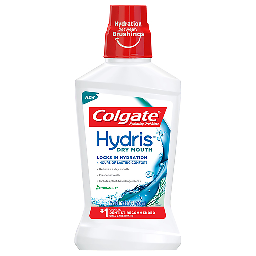 Colgate Oral Rinse, Hydrating, Hydramint, Dry Mouth 16.9 Fl Oz