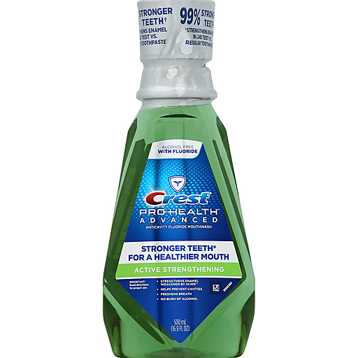 Crest Pro-Health Advanced Mouthwash, Anticavity Fluoride, Active Strengthening