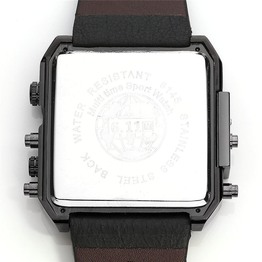 611 Date Countdown Waterproof Electronic Watch