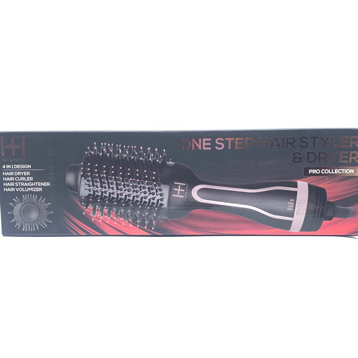 Hot & Hotter 05908 One Step Hair Styler Dryer