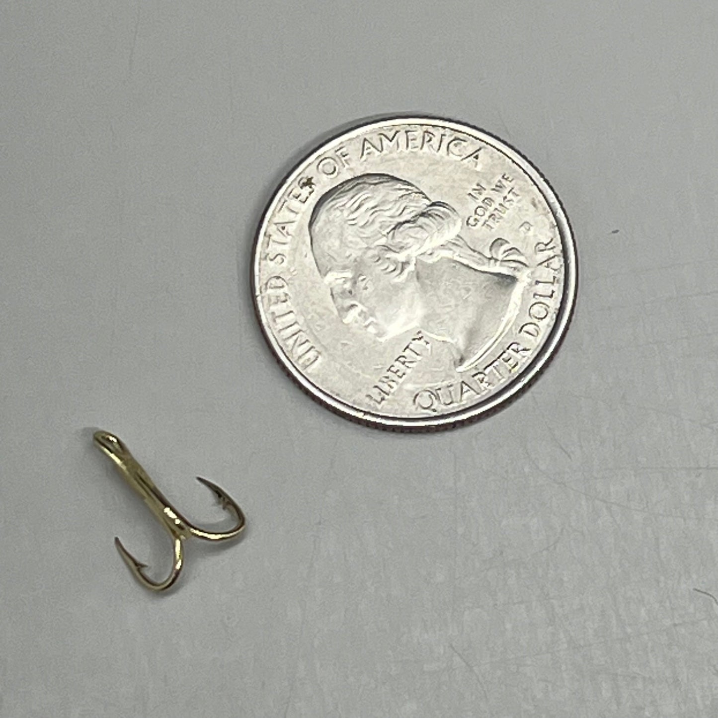 EAGLE CLAW (5 PACK) 2X Treble Hook Triple 2X Lure Repla Gold #12 20pc 376TS-12