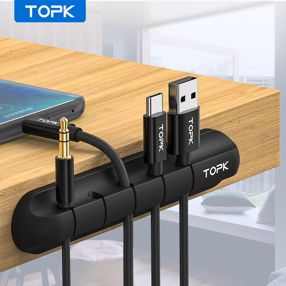 Silicone Cable Management Clips