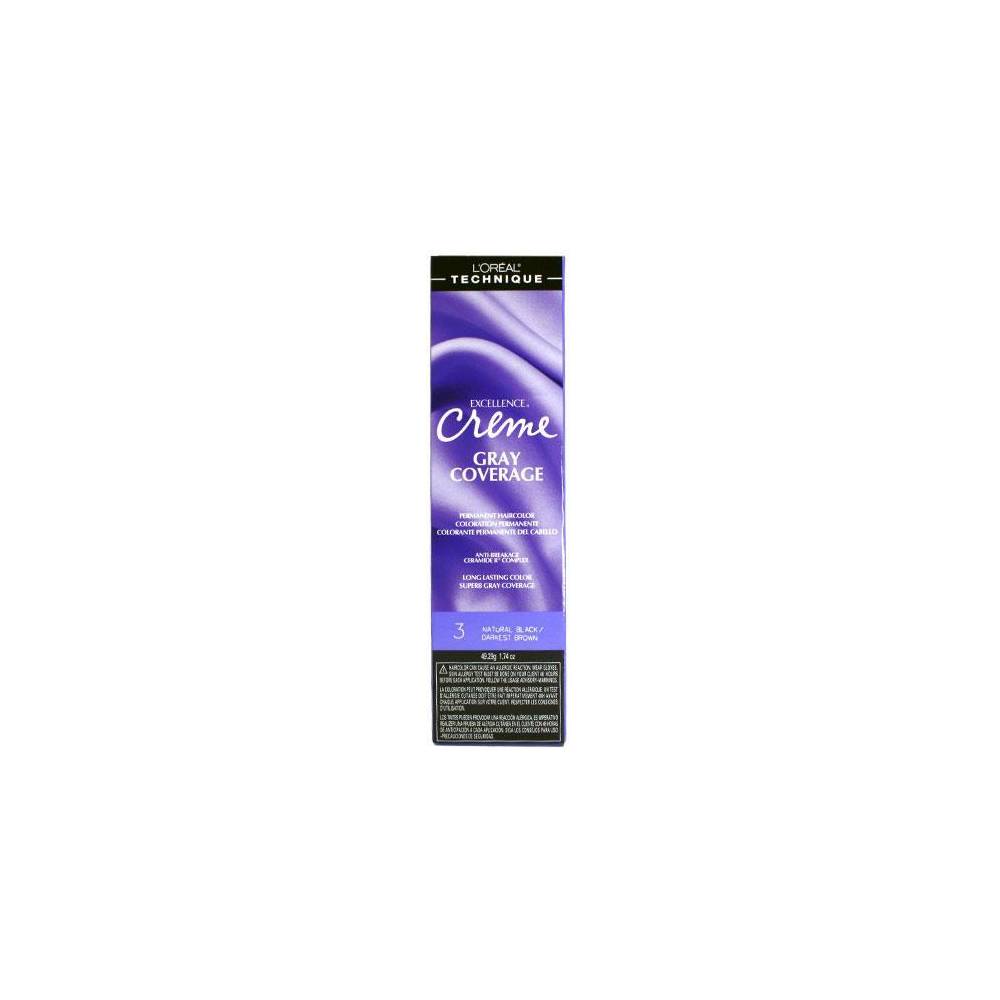 L'Oreal Excellence Creme Permanent Hair Color, Medium Golden Brown No.5.3
