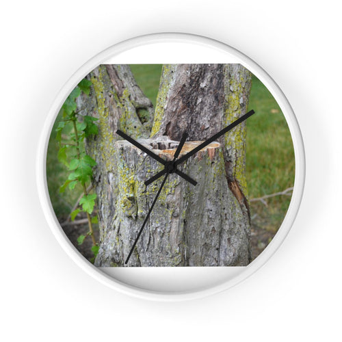 Tree Stump Wall clock