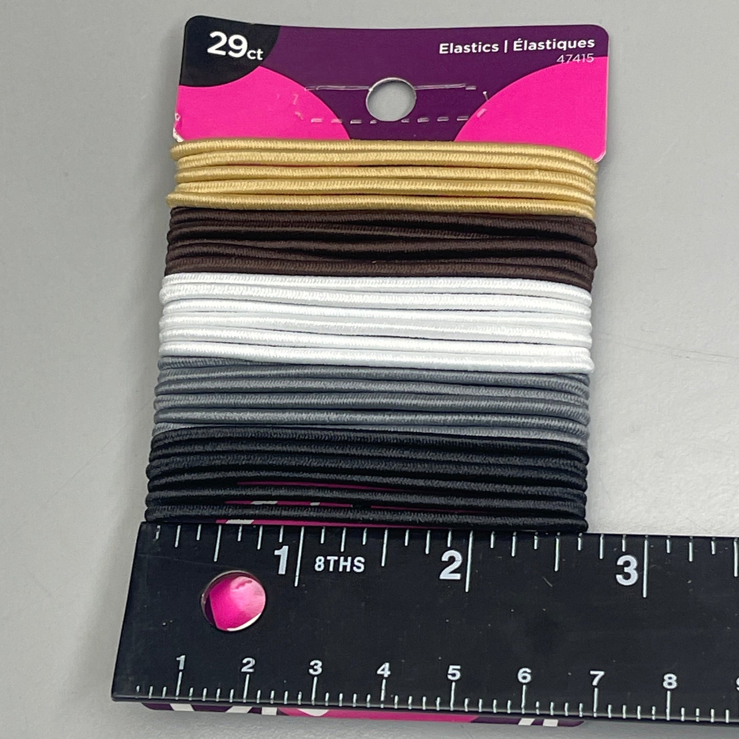 GOODY 29 Ouchless Damage-Free Hold Elastics Assorted Colors 3000568 (New)