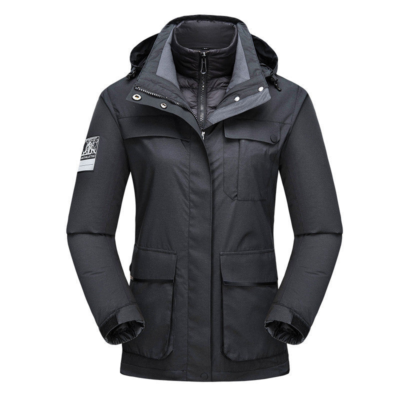 Men's and Women's Outdoor 3-in-1 Jacket for Sports