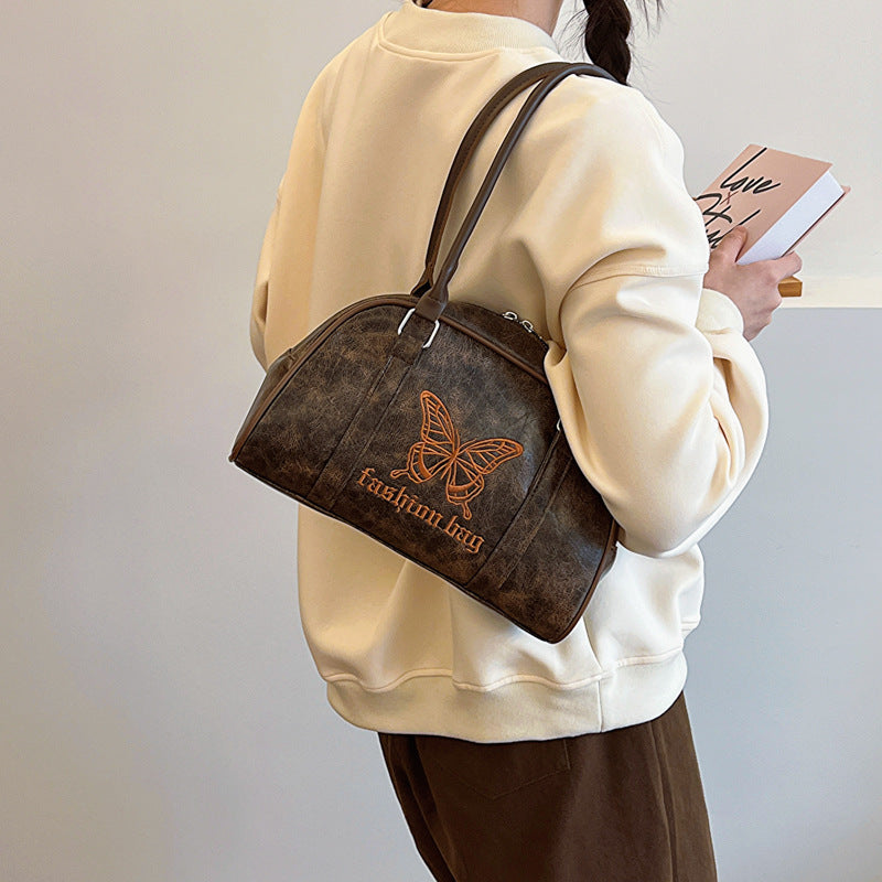 Korean Style Large Capacity Shoulder Underarm Bag for Women