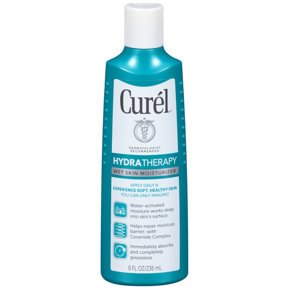 Curel Hydra Therapy Wet Skin Body Moisturizer, 8 Oz