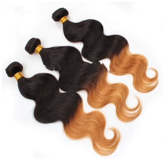 Brazilian Body Wave T-Color Hair Bundles