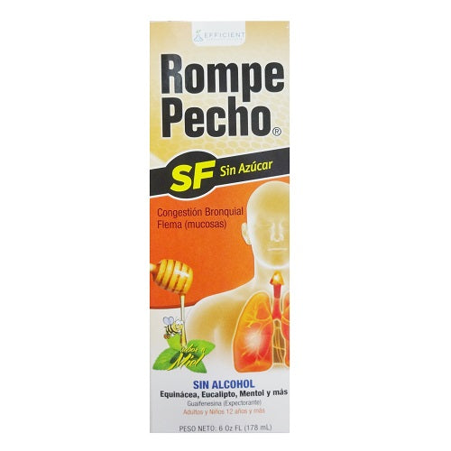 Rompe Pecho Expectorant, Sugar Free, Honey