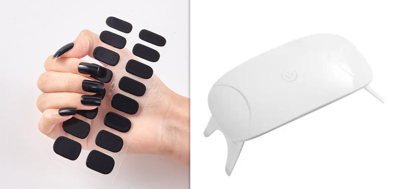 Waterproof Long Lasting Nail Stickers Letter Color