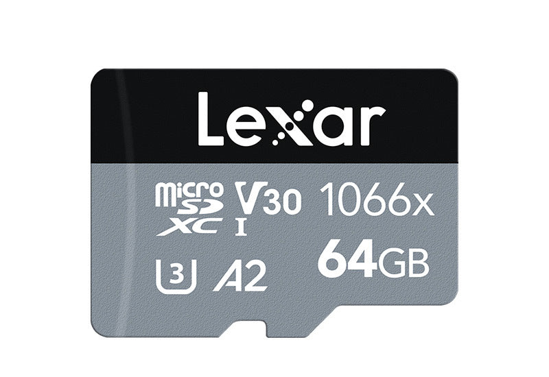 Lexar 1066x TF Card: 32GB-256GB, UAV HD 4K