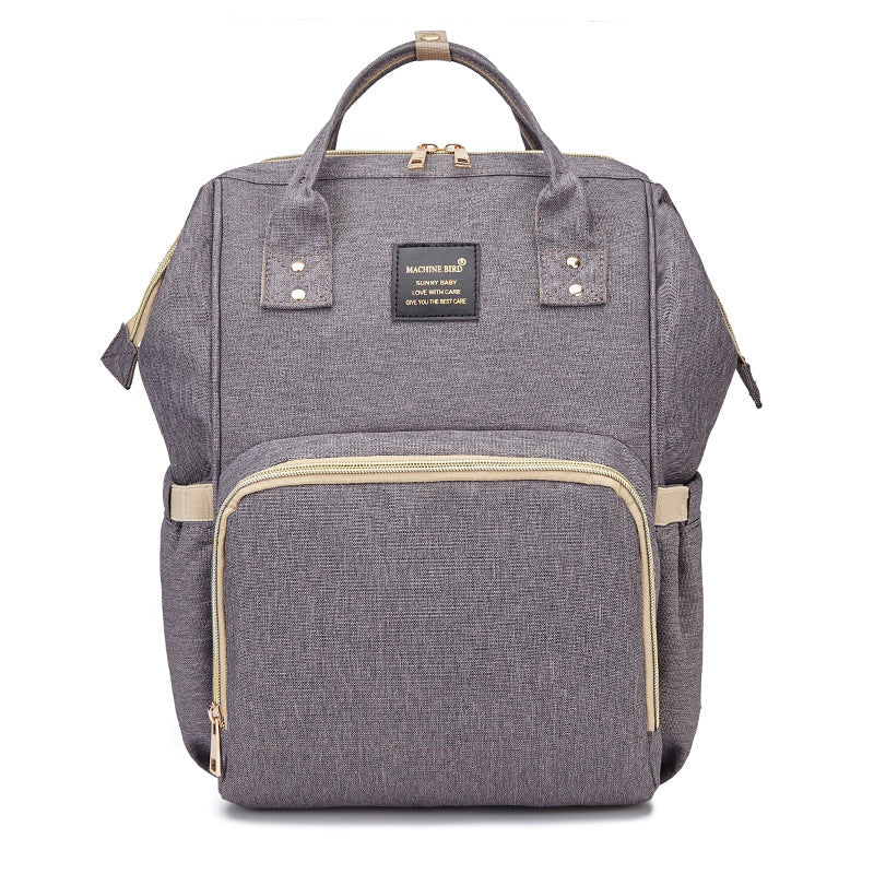 Fashion Japanese Mommy Bag Multifunctional Large Capacity Baby Bottle Backpack Diaper Backpack
