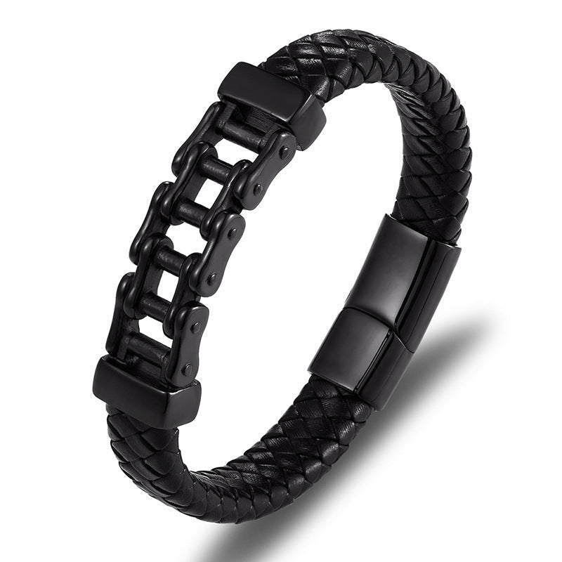Leather Braided Bracelet Custom