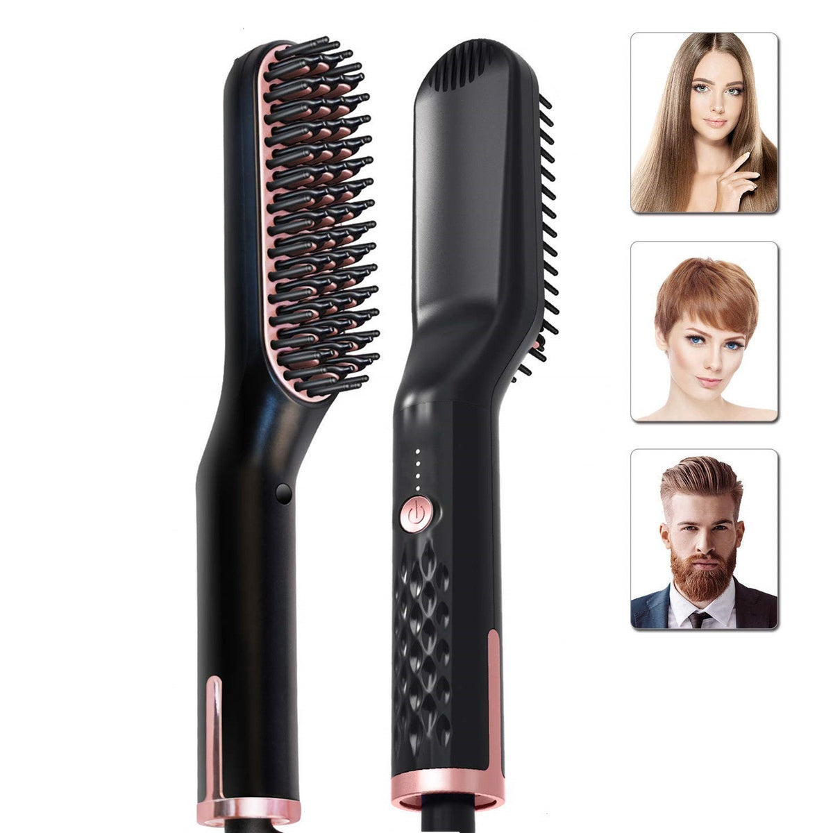 Hair Styling Comb Straightener