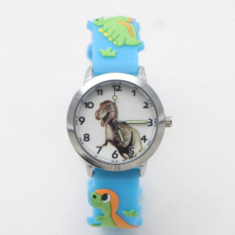 Kids Dinosaur Quartz Waterproof Watch