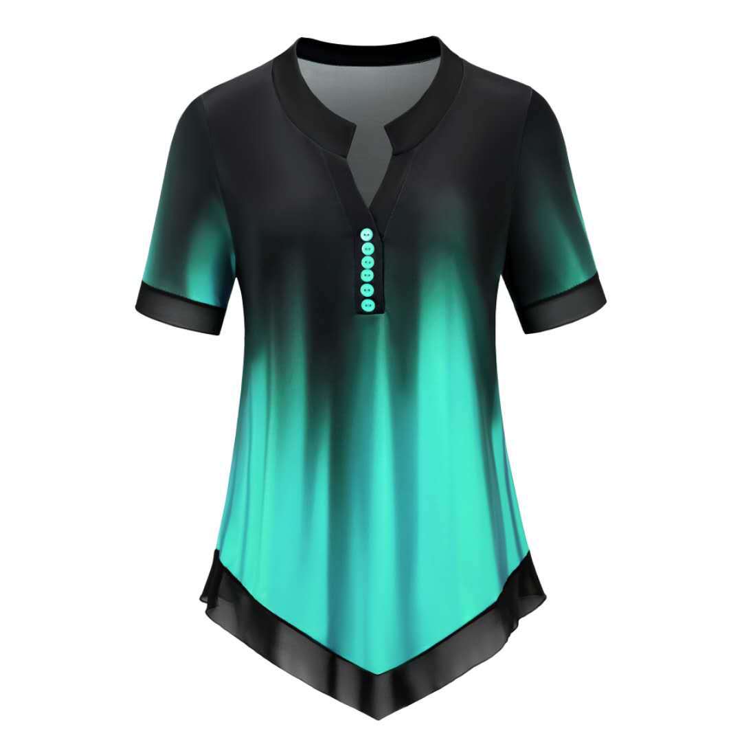 Shirt Blouse Fashion Tops Women Casual V Neck Shirt Ladies