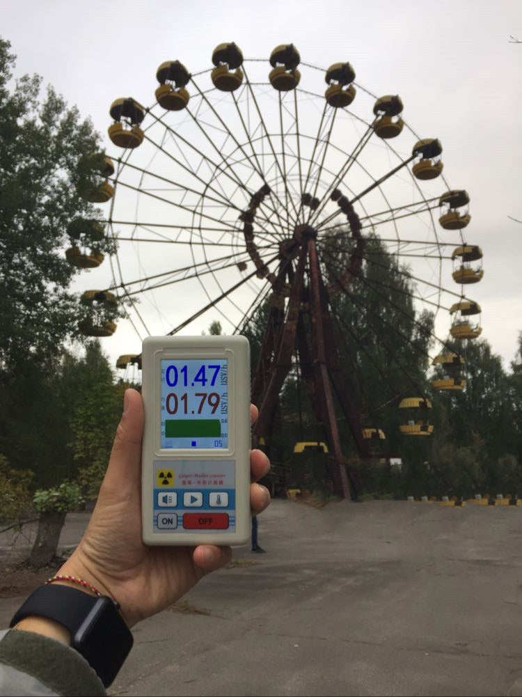 Portable Nuclear Radiation Detector