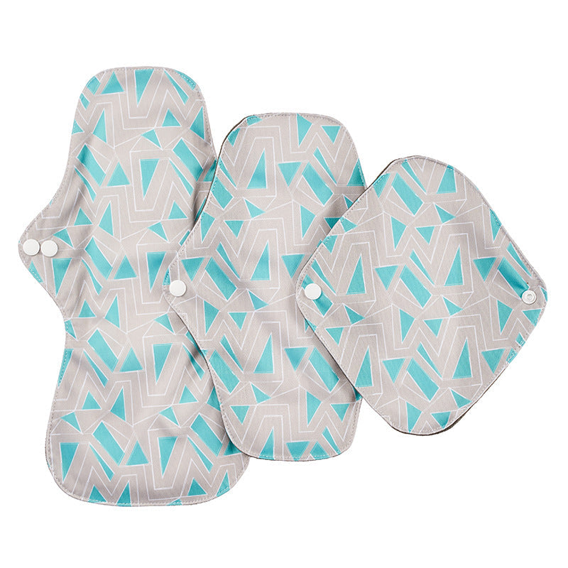 Leak-Proof Bamboo Charcoal Sanitary Napkins Washable Aunt'S Towel