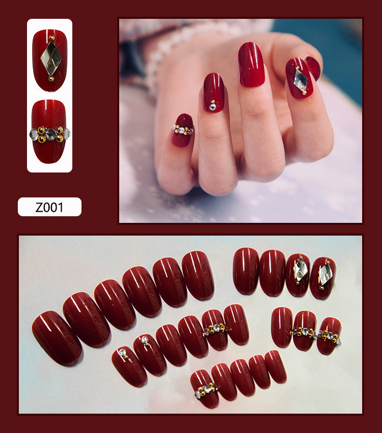 Nail Patches Finished Fake Nail Stickers