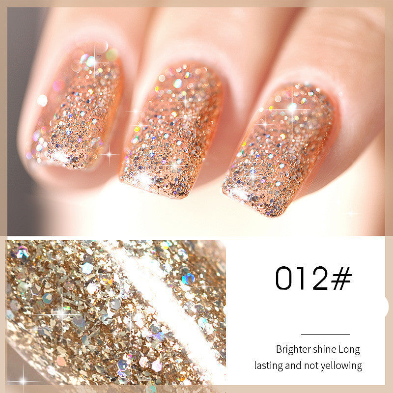 New Super Flash Micro Diamond Nail Polish
