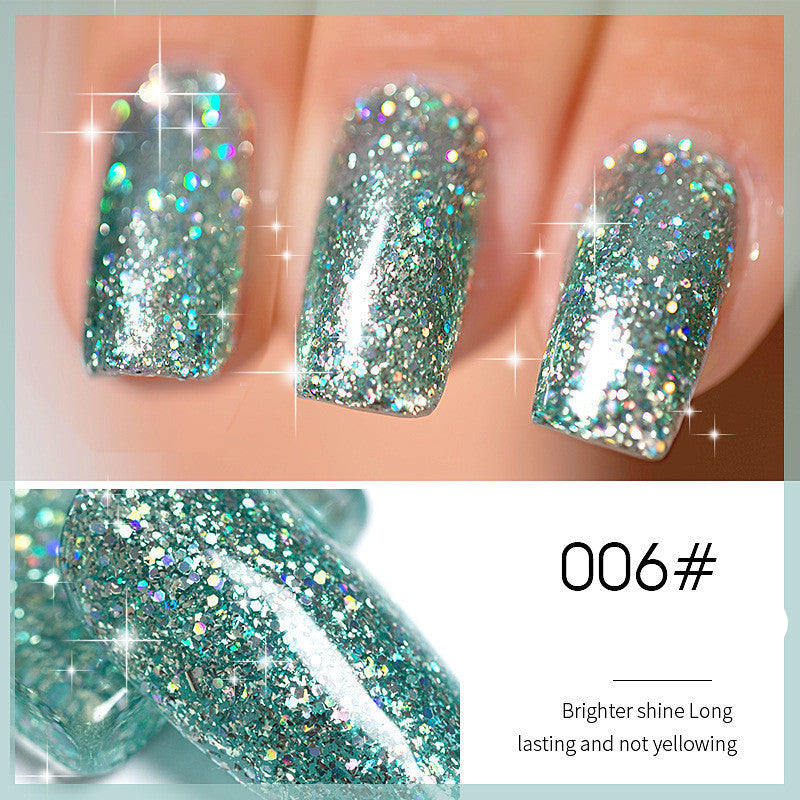 New Super Flash Micro Diamond Nail Polish