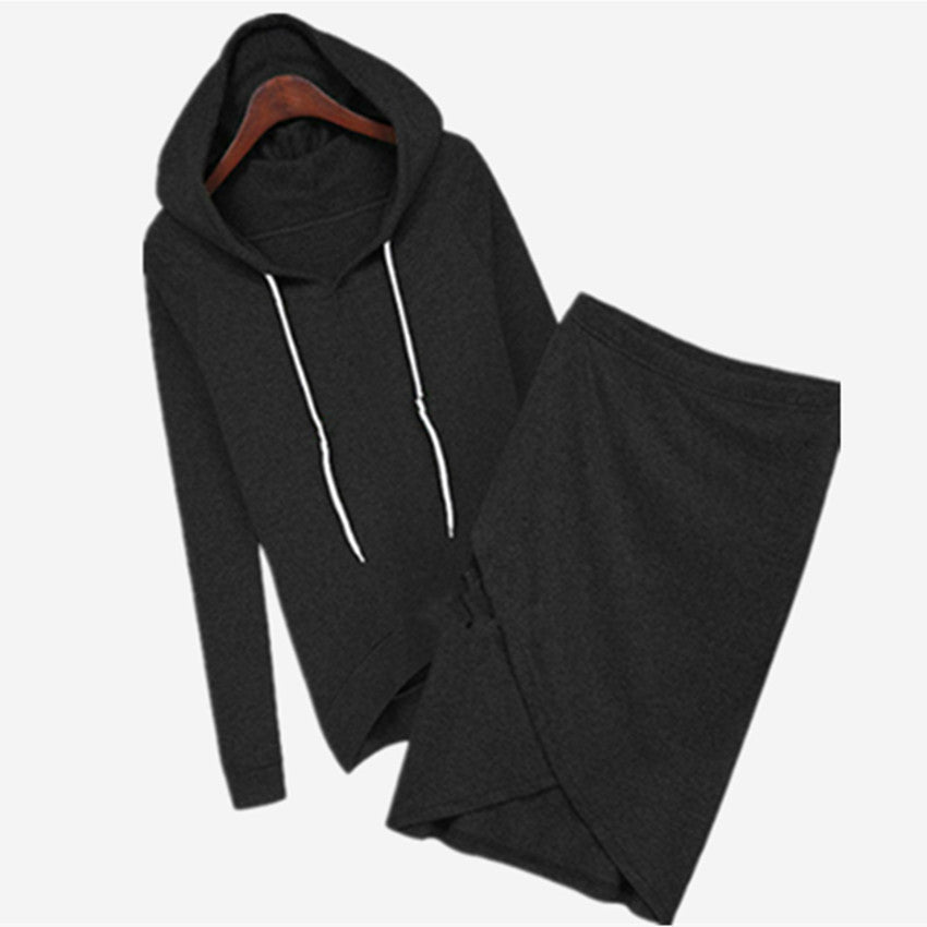 Women's Fashion Casual Suit Sweater Two-piece Sportswear Women