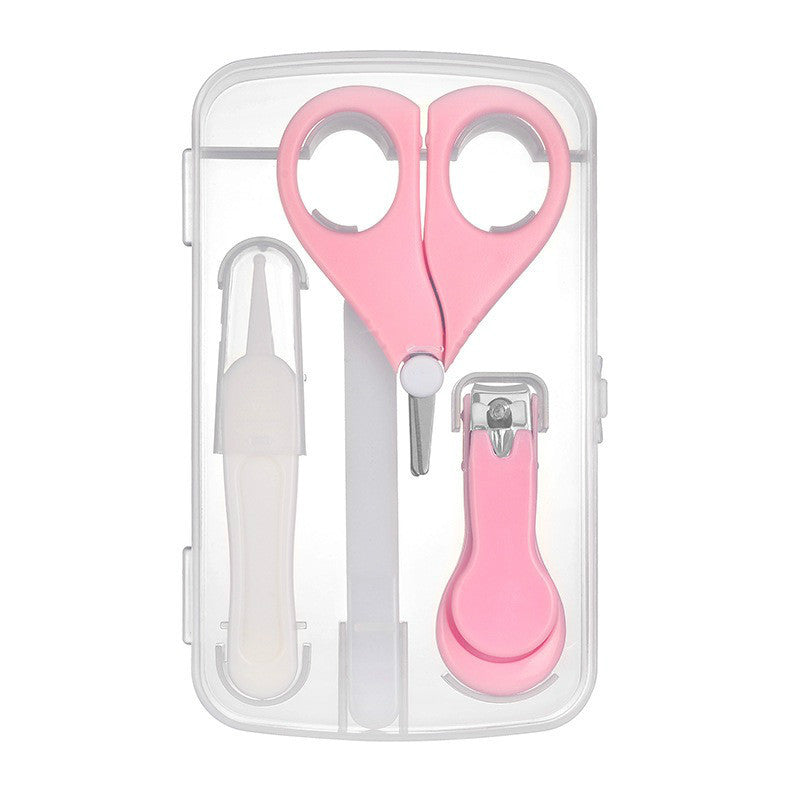 Baby Nail Care Set File, Clipper, Safety Clipper 4-Piece
