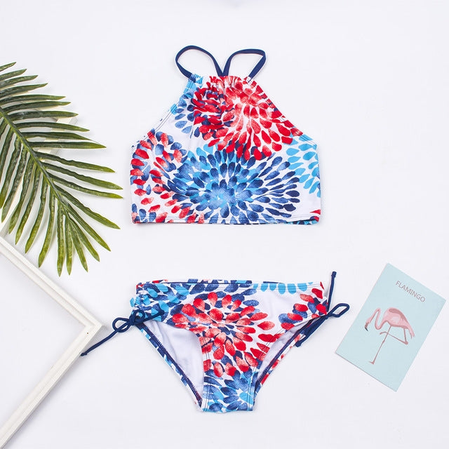 Off Shoulder Fashion Swimwear Bikini Sexy Swimsuit Women