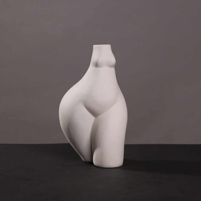 Nordic Creative Body Art Vase Decoration Living Room Flower Arrangement Home