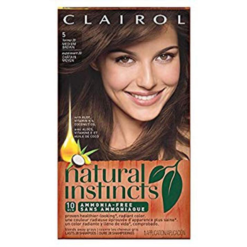 Natural Instincts Non Permanent Color, Hazelnut Medium Brown 5