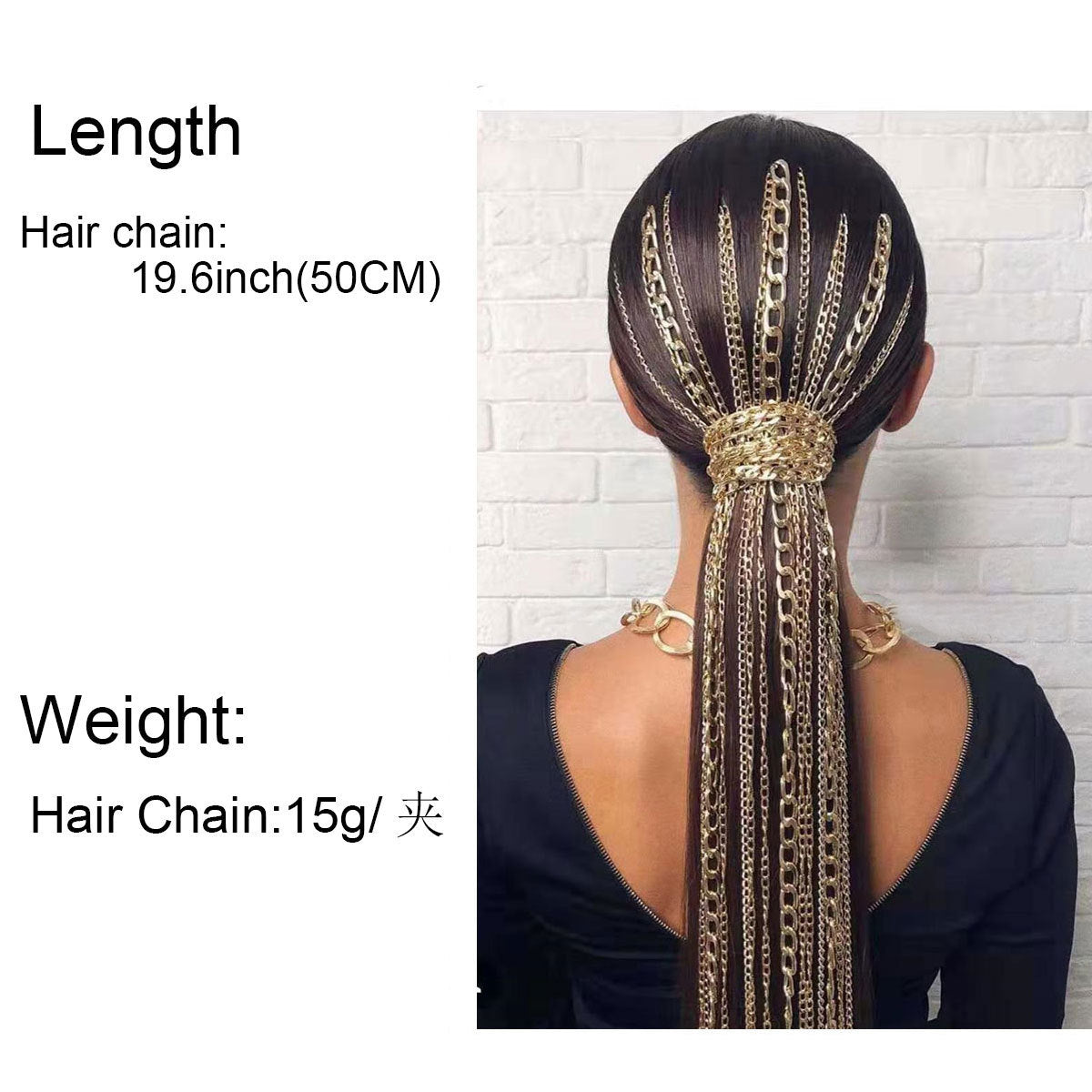 Wave Fashion Hair Chain Headdress