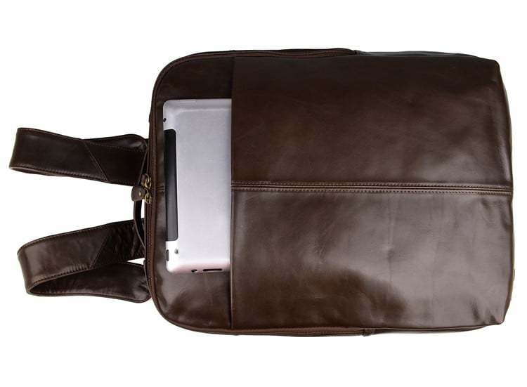 Style Loft Collection StyleTech Visageek Premier Leather Laptop Backpack