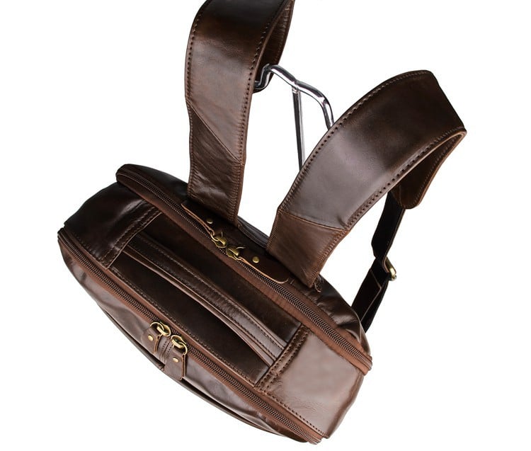 Style Loft Collection StyleTech Visageek Premier Leather Laptop Backpack
