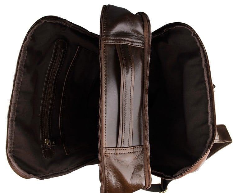 Style Loft Collection StyleTech Visageek Premier Leather Laptop Backpack