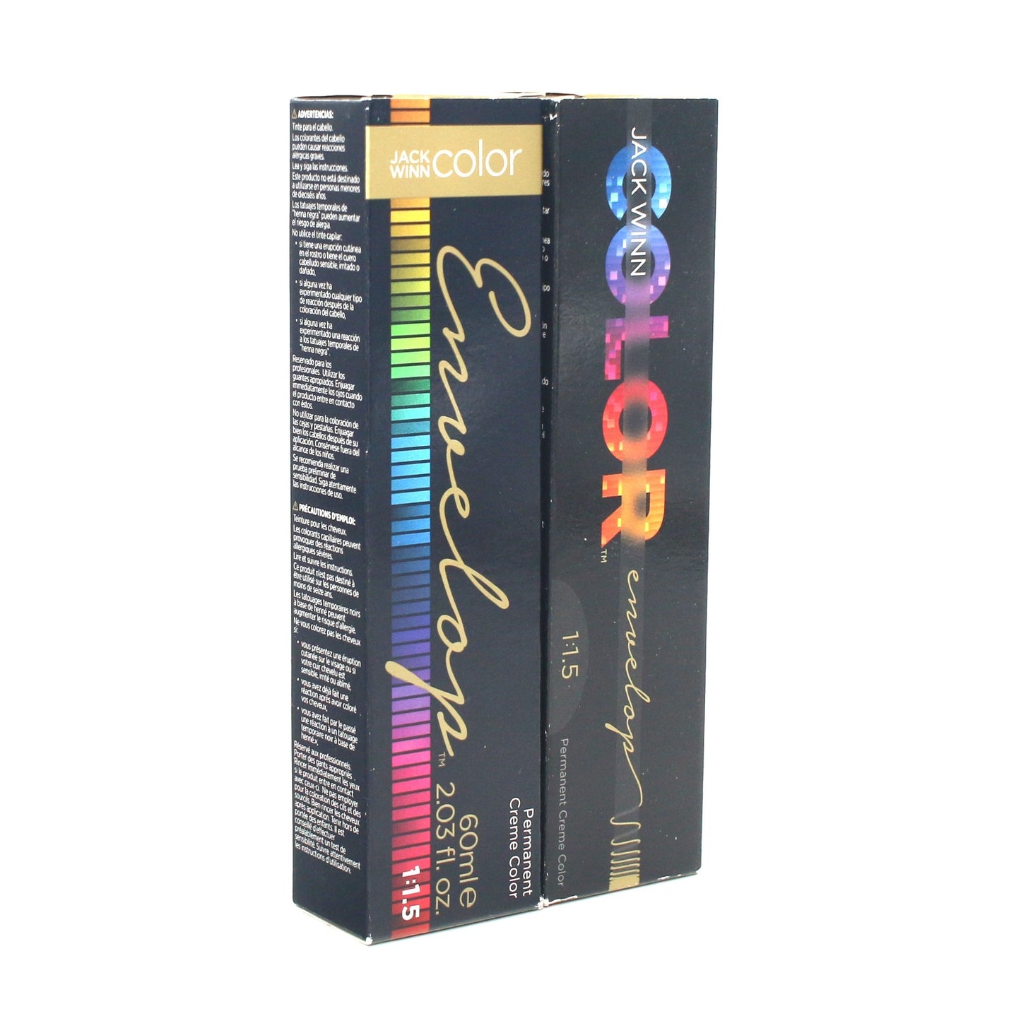 Jack Winn Color Permanent Cream Hair Color, 2 oz