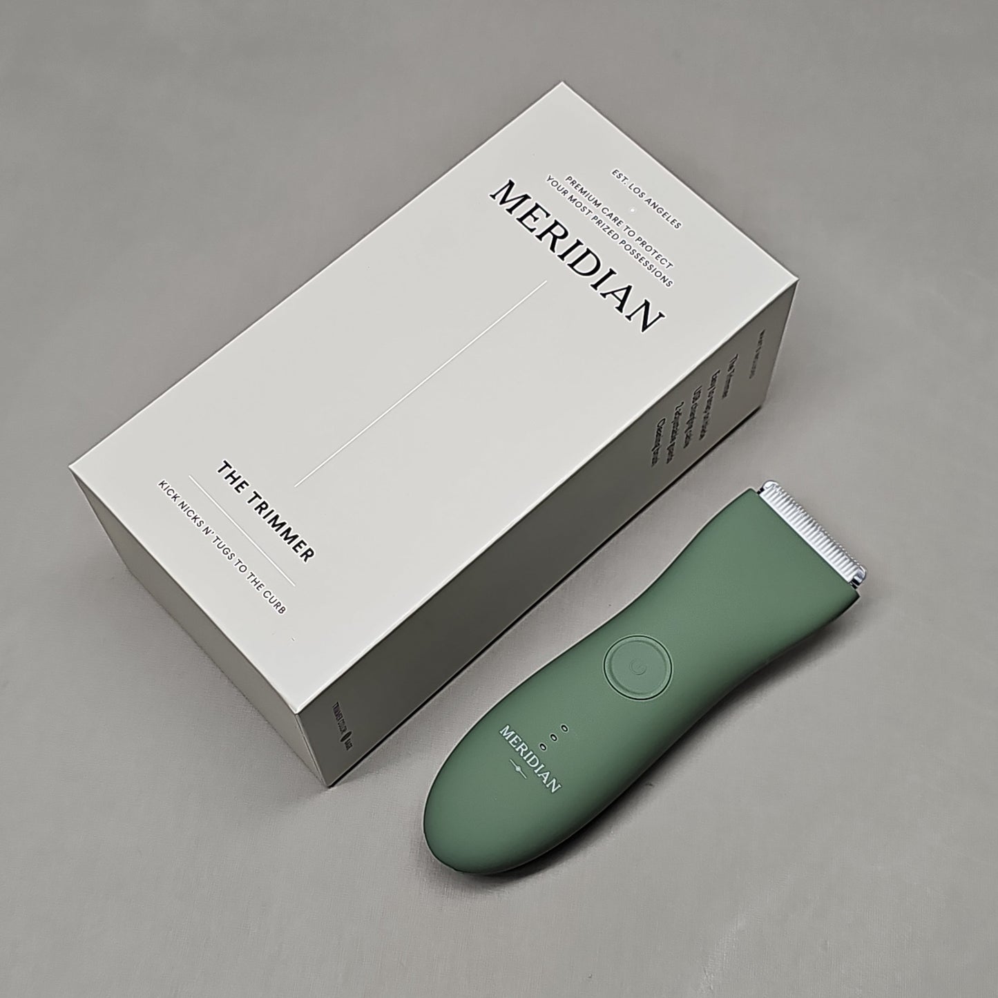 MERIDIAN The Trimmer Fresh Below The Belt Men's Hair Trimmer Sage M2B (New)