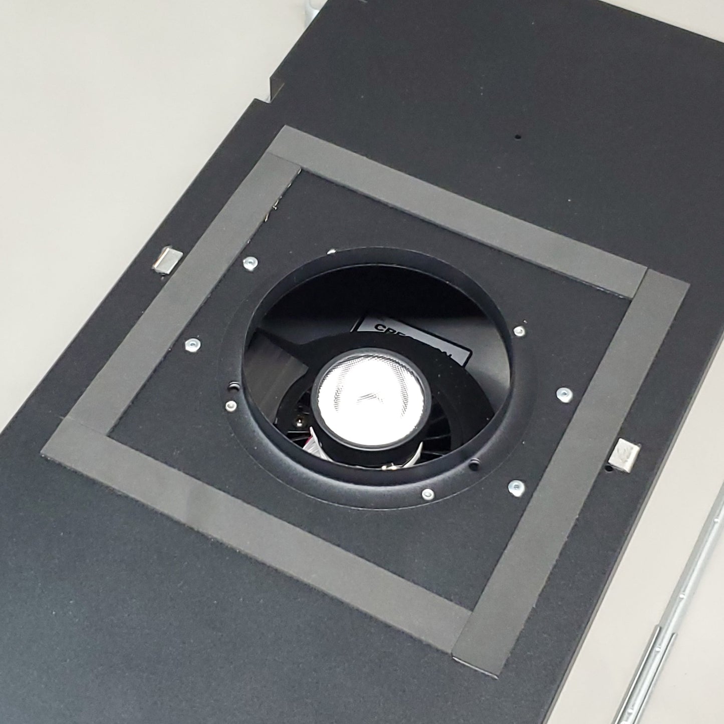 CRESTRON Tunable LED Light Fixture Black Housing With Light LFX-DL-TUNC (New)