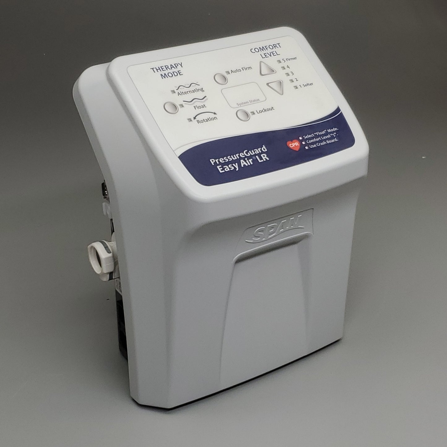 SPAN AMERICA Pressure Guard Easy Air Pump 11.5"H 8210 White