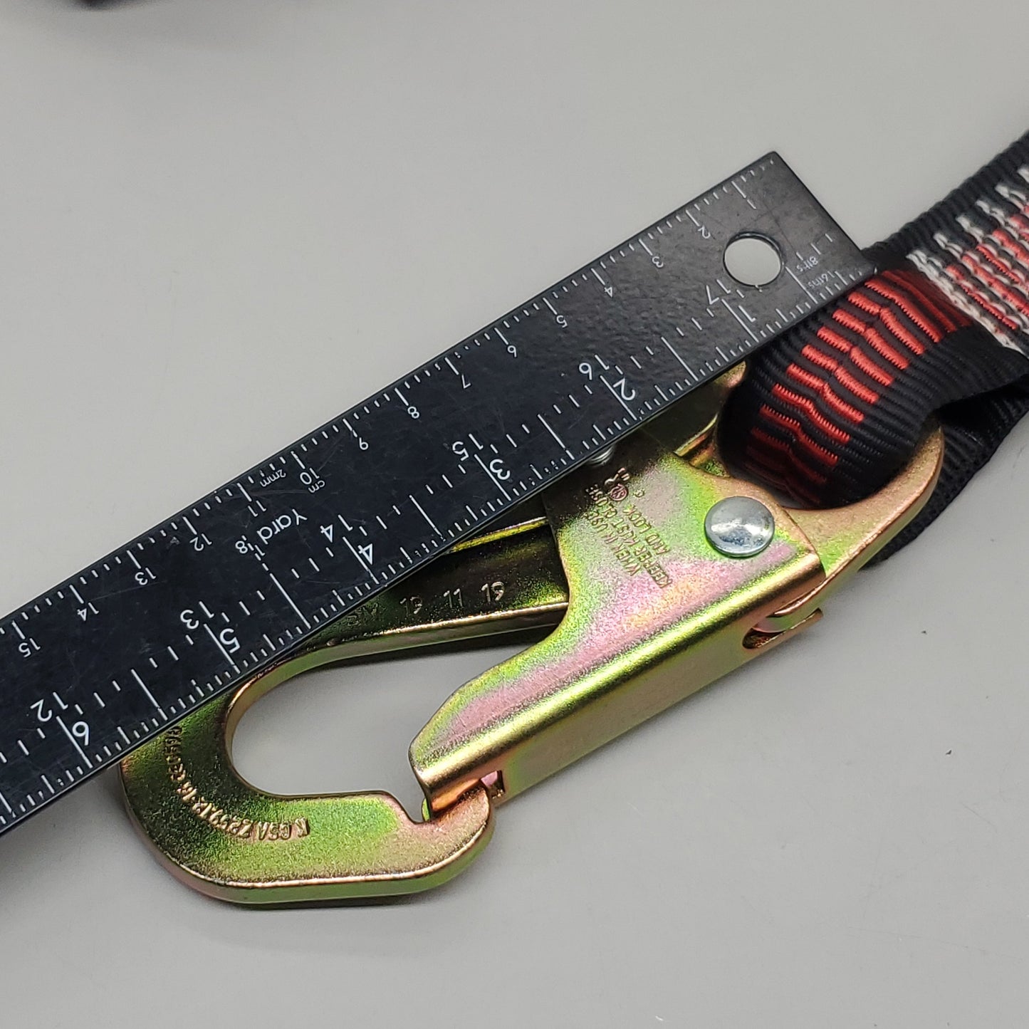 K-STRONG Fall Protection 6ft Internal Shock Absorbing Lanyard UFL204101