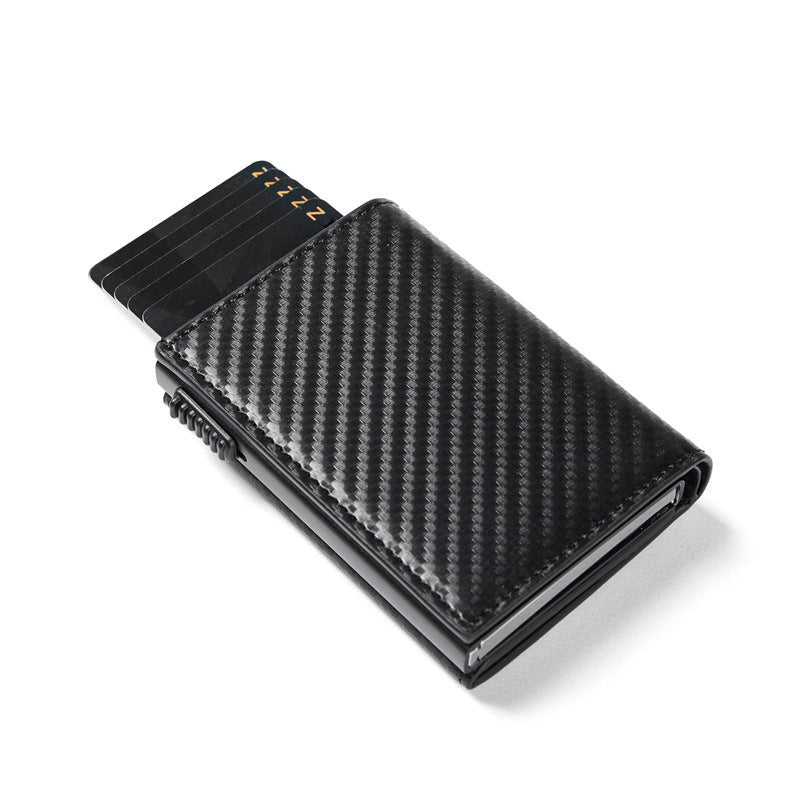 Carbon Fiber Anti-theft Wallet Large Capacity