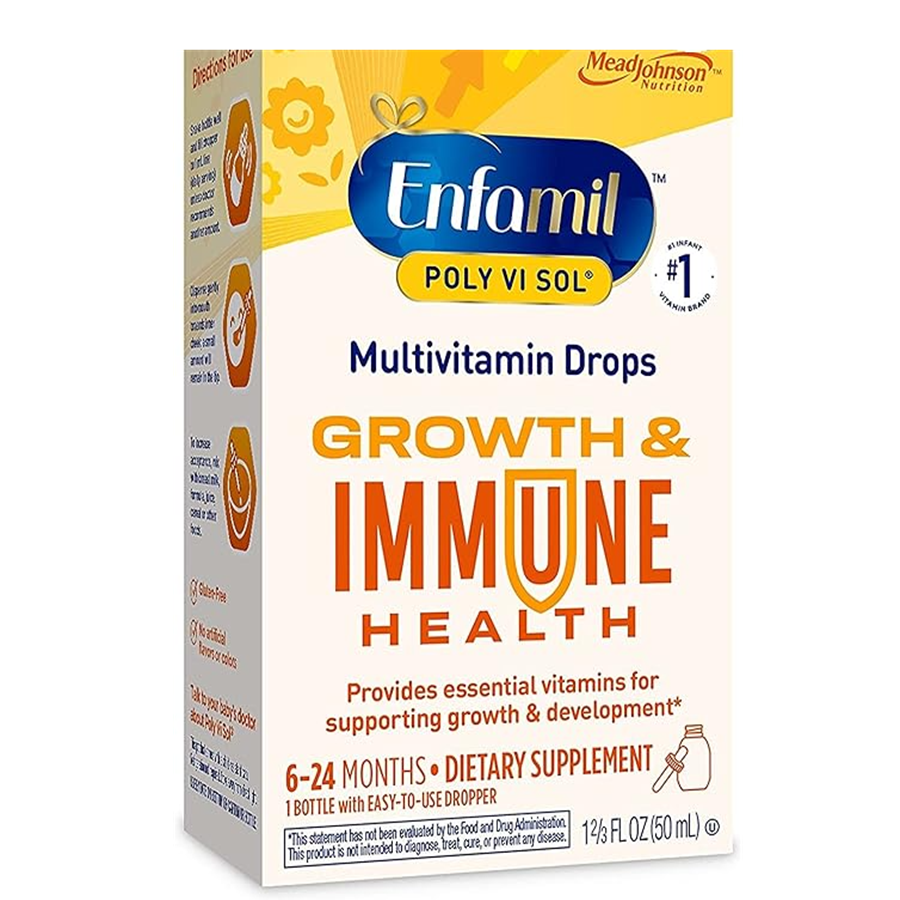 Enfamil Poly-Vi-Sol Liquid Multivitamin Supplement Drops - 1.69 Oz