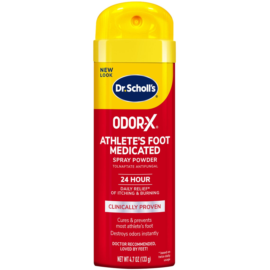 Dr. Scholl's Odor-X Antifungal Spray Powder, 4.7 Ounce