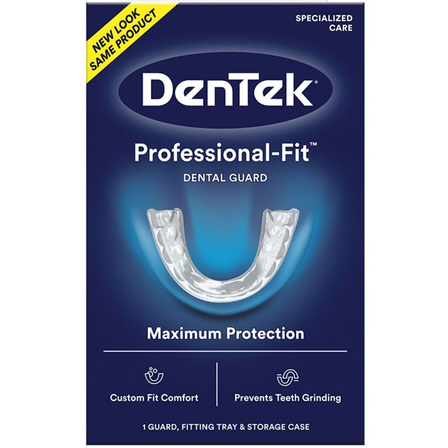 DenTek Professional Fit Dental Guard, For Nighttime Teeth Grinding, 1 Count Kit
